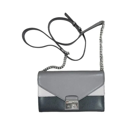 Michael Kors Sloan Tricolor Clutch Crossbody Shoulder Bag - Picture 1 of 9